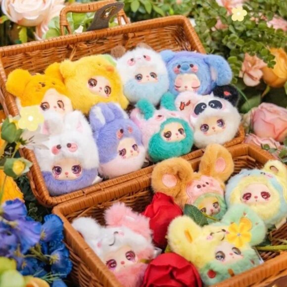 Full Case Sealed Liila's Garden Tea Party Mini Plush ( 12 ) Labubu - Picture 3 of 12